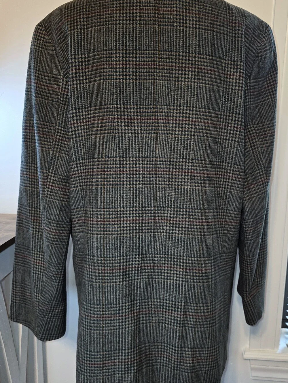 L.L. Bean Vintage Women's Brown and Gray Glen Plaid Sport Coat Blazer Size 12R
